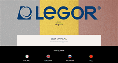 Desktop Screenshot of legor.com